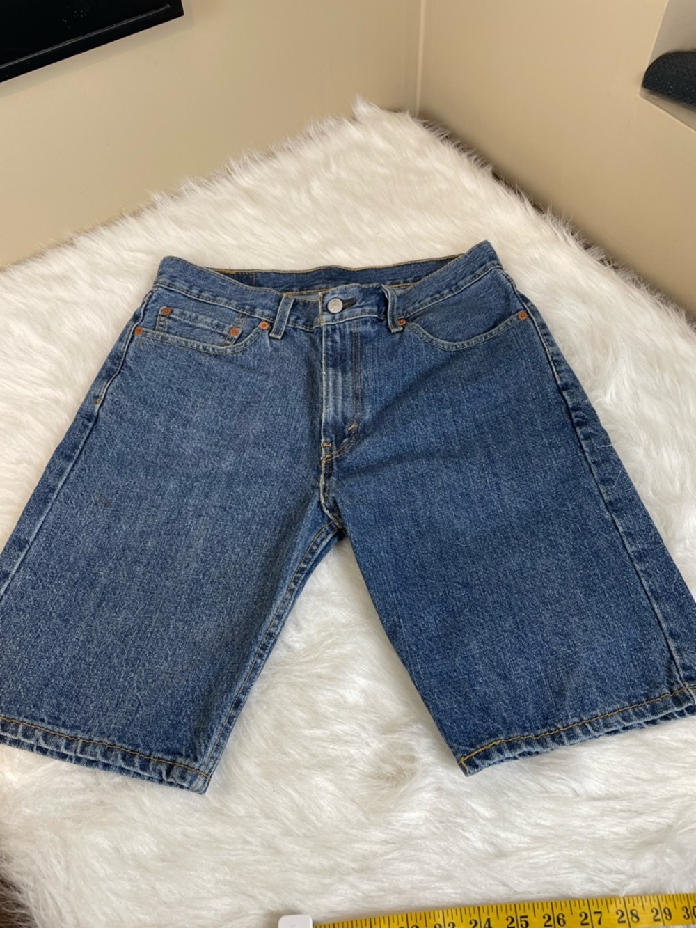 Levi’s Jorts 505 32 10 Classic Dark Blue Denim Shorts